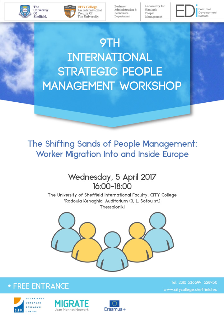 9th International Strategic People Management Workshop