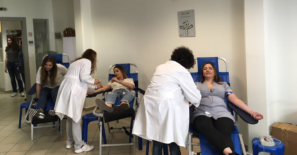 Blood Donation Day 2018 at the International Faculty CITY College