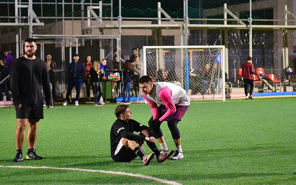 Football tournament at CITY College, University of York Europe Campus