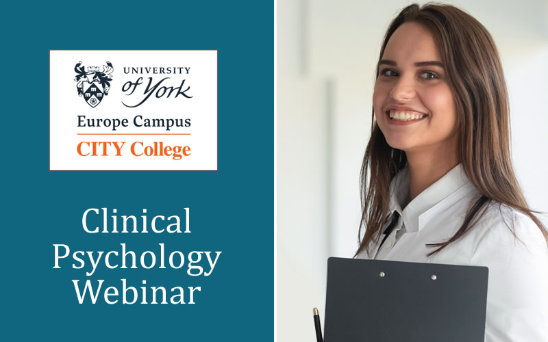 Clinical Psychology Webinar: Behavioural activation for depression