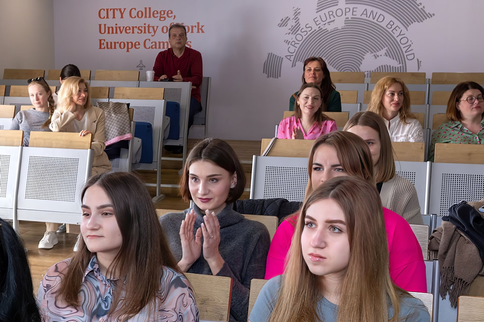 CITY College Europe Campus hosts Spring School for Ukrainian university staff and students