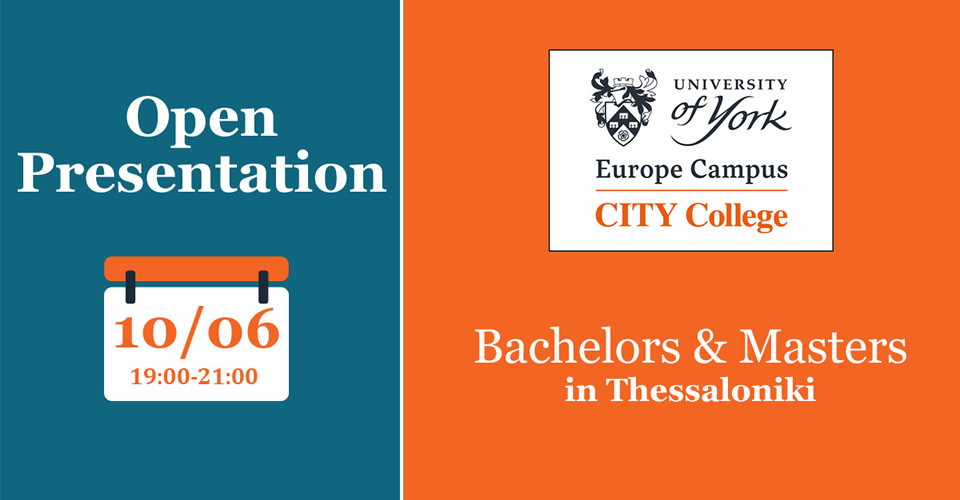 Study for Bachelors and Masters Degrees at a world-class University in Thessaloniki