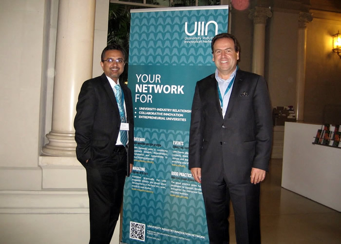 Prof. Panayiotis Ketikidis at the International Conference UIIN in Barcelona, Spain