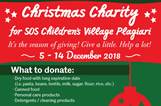 Christmas Charity for SOS Children's Village Plagiari