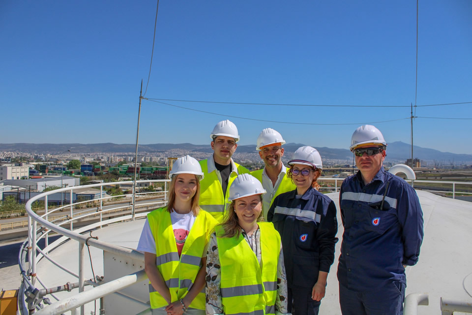 CITY College business students visit their ‘client-company’, Jetoil, in the context of the Practicum project