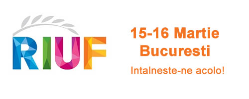 Meet us at RIUF in Bucharest